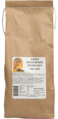 Image de Abdij Broodmix Pompoen 1000g – Mélange à pain aromatique à la citrouille