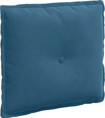 Obrázok produktu pre vidaXL Zadný vankúš modrý 50 x 45 cm manšestrová látka