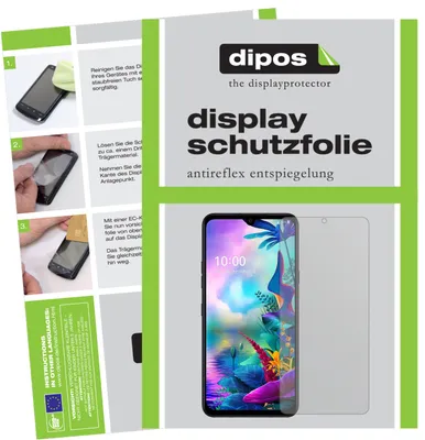 Produktbild von 2x Schutzfolie für LG V50s ThinQ matt Displayschutzfolie Folie Display Schutz dipos
