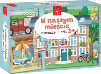 Produktbild von Kangur: Das erste Puzzle „In unserer Stadt“ – Ein Lernspiel für Kinder