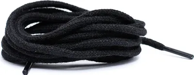 Produktbild von Corbby Schwarz Dünne Runde Schnürsenkel 75 cm
