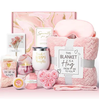 Produktbild von Duftkerzen Geschenkset, Geschenke für Frauen, Geschenk Freundin Geburtstag, Geburtstagsgeschenk für Frauen Mama, Schwester, Beste Freundin Geschenkset