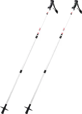 Produktbild von F2  Langlauf Ski Stöcke Vario Pole Tour Verstellbar 60-130cm Weiss