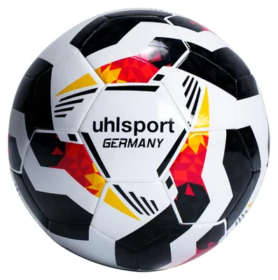 Produktbild von uhlsport Nation Ball schwarz/rot/gelb schwarz/rot/gelb 5