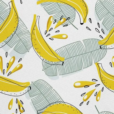 Obrázok produktu pre Vonkajší DEKOSTOFFE OXFORD - Motiv Bananen I DX159