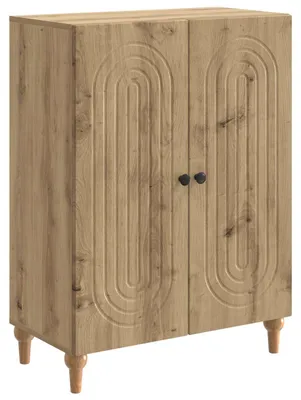 Obrázok produktu pre vidaXL Komoda Artisan – dub 66 x 34,5 x 90 cm drevotrieska
