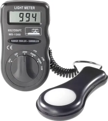 Obrázek produktu pro VOLTCRAFT MS-1300 MS-1300 Luxmetr 0,1 - 50000 lx