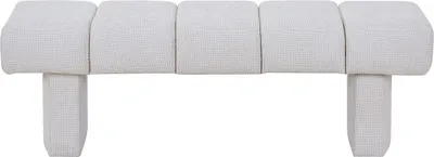 Produktbild von Sitzbank – Strukturstoff – Beige – NUBELO