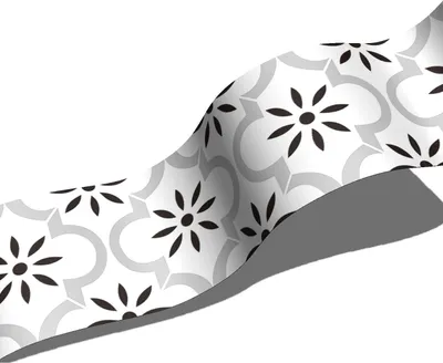 Imagen del producto de Cinta decorativa autoadhesiva para paredes y techos, de PVC, 10 cm x 2 m