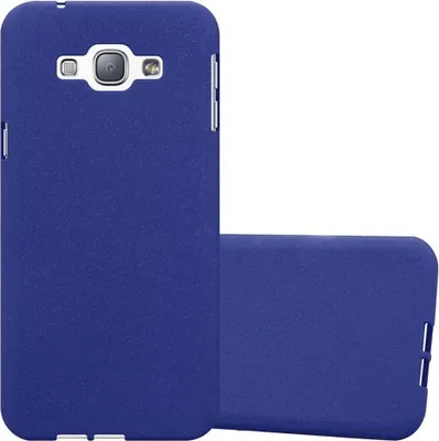 Produktbild von Cadorabo Schutzhülle für Samsung Galaxy A8 2015 Hülle in Blau Handyhülle TPU Etui Cover Case