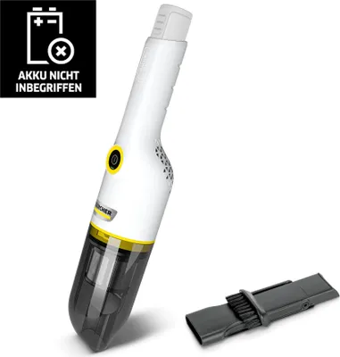 Produktbild von Kärcher Akku-Handstaubsauger  CVH  2-4, Laufzeit 10min, weiß, ohne Akku