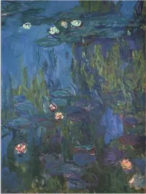 Produktbild von ARTland Wandbild Alu für Innen & Outdoor Seerosen. 1914/17 Größe: 30x40 cm