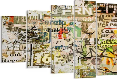 Produktbild von Bild auf Leinwand - Leinwandbild - Graffiti modern - 150x100cm - Wand Bild - Wanddeko - Wandbilder - Leinwanddruck - Bilder - Kunstdruck - Wanddekoration - Leinwand bilder - Wandkunst - EG150x100-3520