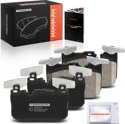 Image de Frankberg 4x plaquettes de frein avant pour BMW Série 1 F20 F21 2 Cabriolet F23 F22 F87 F34 F31 F30 F80 F31 2011-2025