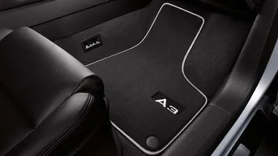 Obrázok produktu pre 2x originálne textilné rohože Audi premium velours sada PREDNÉ pre Audi A3 8P