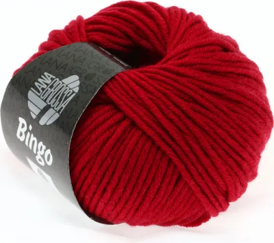 Produktbild von Lana Grossa Bingo 044 Kirschrot 50g