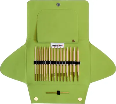 Produktbild von addiClick Nature Bamboo-Etui 3,5-8 mm addi-Stecksystem für grenzenlosen Strickspaß  