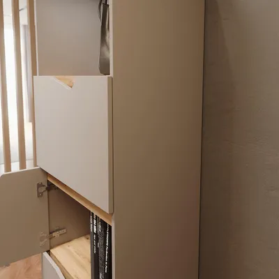 Immagine prodotto di Credenza Vicco Marelle Grigio 60 x 169.5 cm con 4 scomparti, Model 57875