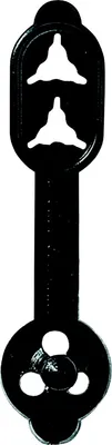 Produktbild von Briefknopf Duo 38mm VE=10x125 Stück schwarz