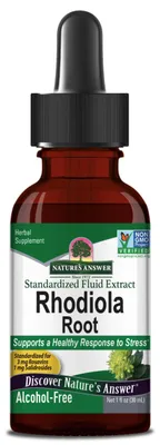 Obrázek produktu pro Nature's Answer Rhodiola Root, extrakt, 30 ml