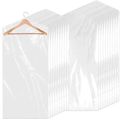 Produktbild von Kleidungsbeutel 30 Stück, 60x120cm, transparent, für Anzüge und Hemden