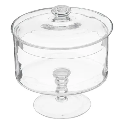 Immagine prodotto di 5five Simply Smart Bonboniere Gateaux auf Fuß, Keksdose, Glas, Transparent, 1.8 L, 115632