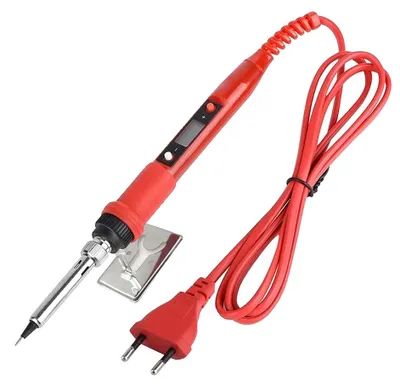 Zdjęcie produktu dla Lutownica, regulowana kontrola temperatury, wyświetlacz LCD, UE