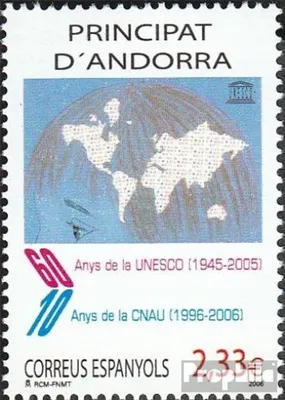 Produktbild von Briefmarken Andorra - Spanische Post 2006 Mi 336 (kompl.Ausg.) postfrisch UNESCO