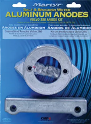 Obrázek produktu pro Sada hořčíkových anod Allpa, Volvo 280