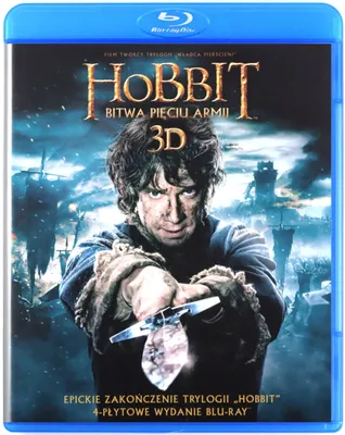 Produktbild von Der Hobbit: Die Schlacht der fünf Heere (nur Originalversion) [2xBLU-RAY 3D+2xBLU-RAY]