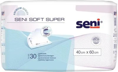 Produktbild von 4x Seni Soft Super 40 cm x 60 cm - 30 Stück | Packung (30 Stück)