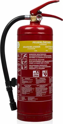 Produktbild von Smartwares FEX-15230 3L Schaumlöscher SB3.4, Schaum, A, B, C, Handgeführt, 3 kg, Stahl, Universal
