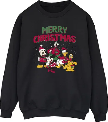 Produktbild von Disney - "Merrys" Sweatshirt für Herren BI39887 (S) (Schwarz)