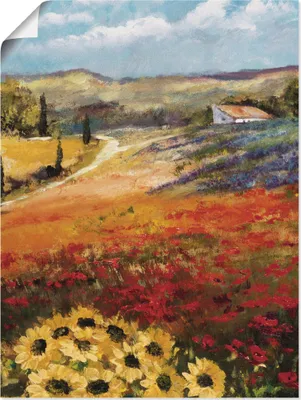 Produktbild von ARTland Poster Toskana II Größe: 30x40 cm