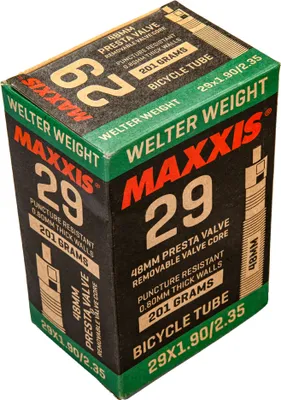 Produktbild von Maxxis Welter Weight Schlauch 27,5 650B 29 Zoll Fahrradschlauch Schraderventil Auto Schrader Sclaverandventil Französisches Sclaverand Ventil AV SV