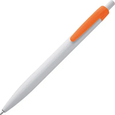 Produktbild von 50x Kugelschreiber / Clipfarbe: orange