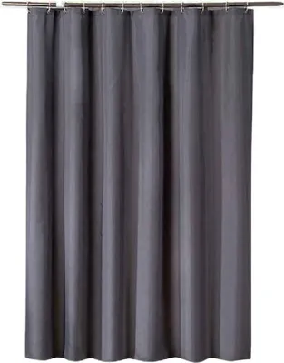 Obrázek produktu pro Sprchový závěs, antracitový, voděodolný – moderní – 120 x 200