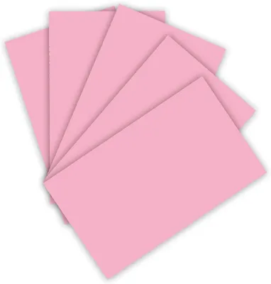 Produktbild von Folia Bastelkarton A4 rosa 220g 100 Blatt Papier kreativ