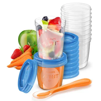 Produktbild von Philips Avent 41-tlg. Nahrungs-Mehrwegbecher-Set