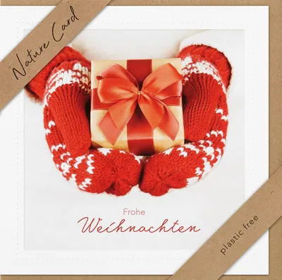 Produktbild von bsb 22-6906-2 Weihnachtskarte - Natur Card, inkl. Umschlag