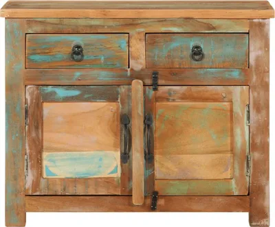 Produktbild von vidaXL Sideboard 68x35x55 cm Altholz Massiv