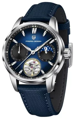 Produktbild von Herrenuhr Pagani Design Trouvaille, mechanisch, blau