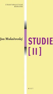 Zdjęcie produktu dla Studie II | Jan Mukařovský