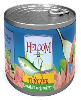 Image de Helcom Morceaux de thon à l'huile végétale 170G