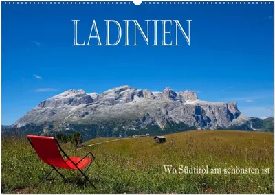 Produktbild von Ladinien - Wo Südtirol am schönsten ist (Wandkalender 2026 DIN A2 quer), CALVENDO Monatskalender
