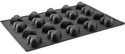Immagine prodotto di Stampo in silicone CUORE, 570x375x(H)35mm