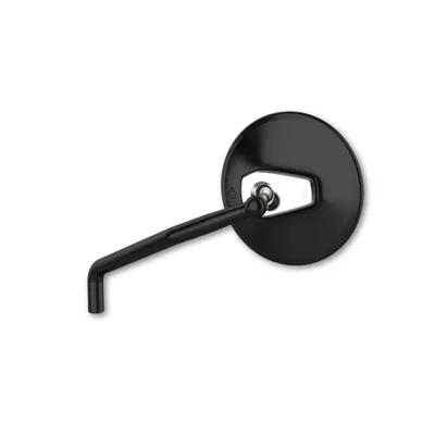 Produktbild von LSL Lenkerspiegel ERGONIA, Durchmesser 95 mm, schwarz-silber, mit Straßenzulassung, ECE, für rechts und links verwendbar, Lieferumfang: paarweise mit Adaptern für Yamaha-Linksgewinde