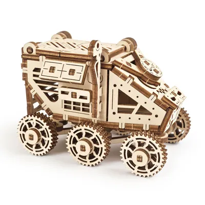 Produktbild von Ugears 3D mechanisches Holzpuzzle Bugina vom Mars
