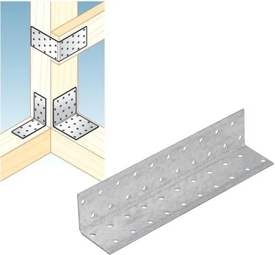 Produktbild von Montagewinkel. KM 15, 40x40x200 - Packung mit 1 Stück