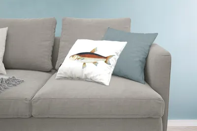 Produktbild von MuchoWow® Zierkissen Sofakissen Wohnzimmer Dekokissen 60x40 cm Fische - Karpfen - Realismus - Kopfkissen - Polster mit Foto